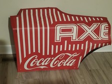 2015 Texas KYLE LARSON Race Used sheet metal SIGNED #42 Early Career COCA-COLA  picture