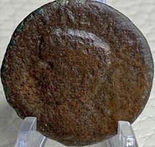 Ancient Roman Coin 41AD-50AD Emperor Claudius I As Genuine Large Rome 26mm picture
