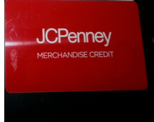 1 JCP J C Penney GIFT CARD COLLECTIBLE NO $ VALUE COLLECTOR picture