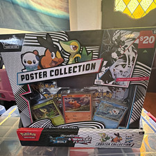 Pokémon TCG Unova Poster Collection SV Black & White Bolt/Flare 6 Box Lot picture