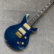 Solid Body Electric Guitar Ocean Burst Stainless Frets H-H Pickups FR Bridge picture