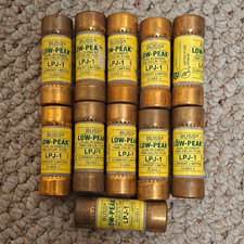 Bussmann Low-Peak LPJ-1 1A 600VAC Class J Time-Delay Fuse, 11-20 Pack picture