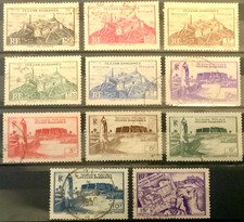 [OOS] Libya Fezzan-Ghadames #YT28-YT38 Used 1946 Sabha Mourzouk [1N1-1N11] picture