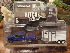 GREENLIGHT HITCH & TOW 69  2015 Chevy Silverado towing horse trailer picture