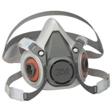 3M MMM7024 Half Facepiece Reusable Respirator 6100/07024(AAD), Respiratory Prote picture