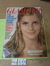 Glamour Magazine December 1968 - Holiday Makeover Fashion Beauty Hair picture