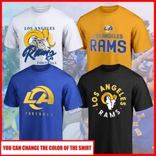 💥SALE Men's Los Angeles Football shirt, Rams fan tee All Size Fast Shipping picture