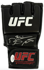 Dustin Poirier autographed signed inscribed glove UFC JSA The Diamond picture