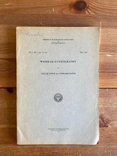 Pacific Northwest Ethnography ~ Wishram Indians ~ Spier & Sapir ~ 1930 picture