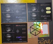 lot of 3 EXO Planet #5 SM Global Package exclusive sticker sheets picture