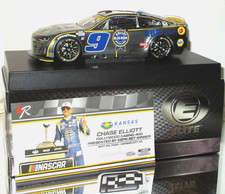 2025 RCCA CHASE ELLIOTT #9 KELLEY BLUE BOOK KANSAS WIN COLOR CHROME ELITE CAR#31 picture