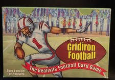 Gridiron Football The Realistic Football Card Game Ages 7+ 1-2 Players New picture