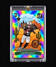 ASHTON JEANTY ROOKIE DOWNTOWN 2025 DONRUSS TRUE DOWNTOWN RARE Jumbo RC RAIDERS picture
