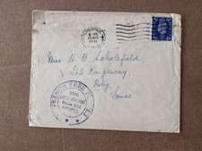 1941 French Free Forces Great Britain Cancel Cover picture