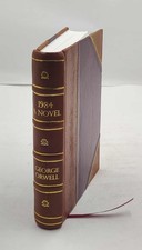 1984 A Novel 1977 By George Orwell [Leather Bound] picture