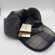 Scala Sport Plaid Trapper Hat Earflap Cap - Insulated Winter Hunting Hat Medium  picture