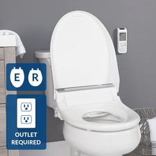 Bio Bidet Bliss BB-2000 Elongated White Smart Bidet Toilet Seat with Remote picture