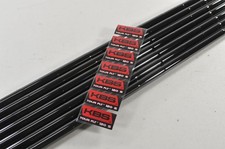 NEW KBS Tour FLT Black 120G Stiff 4-PW Iron Shaft Set Steel Taper .355 #227066 picture