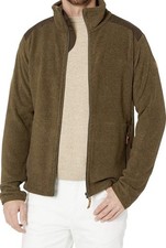 🍁Fjallraven Sten Fleece Sweater Jacket~Dark Olive~Men’s 2XL~Free Shp~EUC~$165 picture