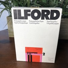 Ilford Ilfospeed 2.1M 5 X 7 Vintage Photo Paper Glossy Medium Weight 25 NIB picture
