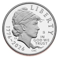 1776 - 2026 S Proof Clad SemiQ Emerging Liberty Dime 10C - PRESALE picture
