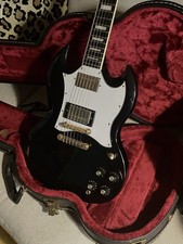 Epiphone SG Ebony Custom (Angus Young Inspired) - Case Included picture