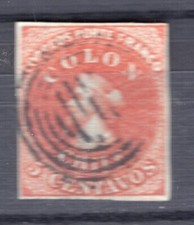 CHILE, SOFICH # 3g FA 5-2, 4 MARGINS, USED, VF picture