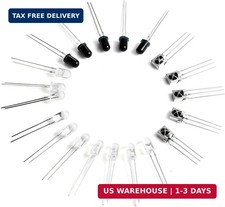 20PCS 940nm IR LED Emitter Receiver Kit 5mm VS1838B for Arduino Raspberry picture