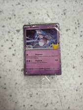 Pokemon 30th Anniversary Mewtwo Celebrations Promo Card Exclusive 063/128 Sealed picture