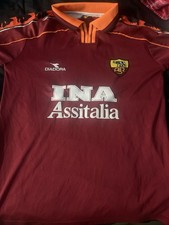 Roma 1998/99 Home Football Shirt Vintage Jersey picture