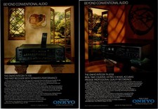 1988 • ONKYO Stereo Receiver TX-108 TA-2058 Print Ad • 80s FA.37 picture