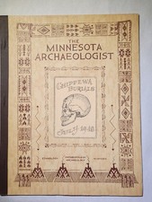 Minnesota Archaeologist, July 1849, Chippewa Burials, Dakota Lowland Mounds picture