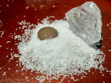 Clear Quartz - Small Granules - Fine Crystal Sand - 100% Natural Brazilian Stone picture