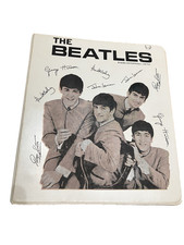The Beatles White 3-Ring Binder Photo Print Cover, 3 Ring Size picture