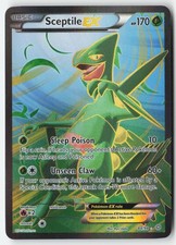 Sceptile EX Full Art 84/98 Pokemon Ancient Origins LP picture