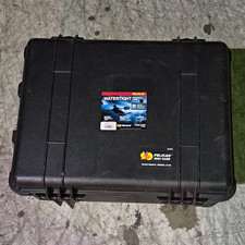 Pelican 1560 Black Waterproof Plastic Equipment Case w/ Carry Handle 20.56in picture