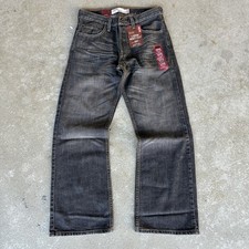 VTG Levi’s 567 Loose Boot Cut Black Jeans Men’s 29x30 DEADSTOCK picture