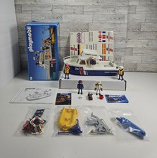 Vintage Playmobil System 3599 Coast Guard Boat (READ) picture