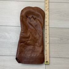 Winston Collection Golf Club Driver Lined Headcover Brown Leather picture