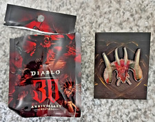 Blizzcon 2026 Exclusive Diablo 30th Anniversary 1996-2026 Pin (Diablo Himself) picture