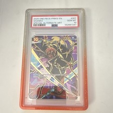 PSA 10 One Piece Card Game PRB02 Shanks #007 SP Alt Art Holo English 2025 picture