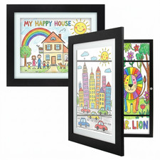 Front Opening 10x12.5 Photo Picture Frame Wall Tabletop Art picture