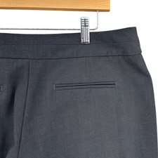Worthington Modern Fit Dress Pants Charcoal Gray Size 12 Stretch Trousers Career picture