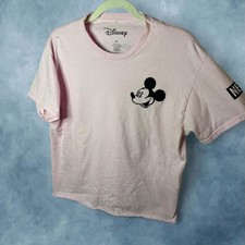 Disney x Neff Mickey Mouse Pink Graphic T-Shirt picture