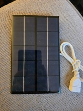 5v usb solar panel 142*88mm 45cm usb - NEW User on anything that has usb connec picture