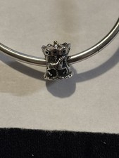 Retired Genuine Pandora Silver & 14k Gold Accent Carousel Charm  791236 picture