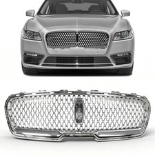 JOLONG Front Bumper Grille W/O Camera Hole Fit for Lincoln Continental 2017-2020 picture
