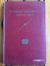 Vtg 1944 Sperry Gyroscope Co Microwave Transmission Design Data Moreno Book picture