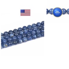 Justinstones Natural Gemstone Kyanite 6mm Round Loose Beads 16 Inch SturdyHH21 picture