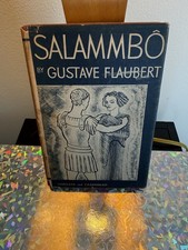Salammbo Gustave Flaubert 1935 National Home Library HC DJ picture